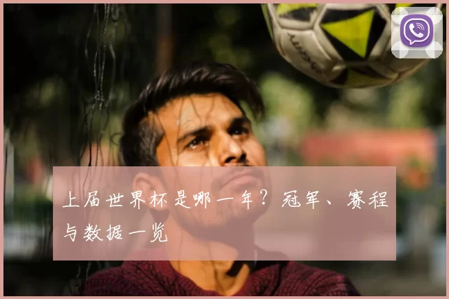 上届世界杯是哪一年?冠军、赛程与数据一览