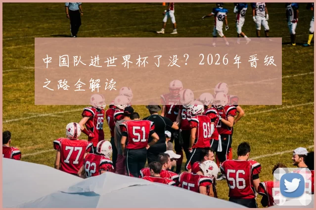 中国队进世界杯了没?2026年晋级之路全解读