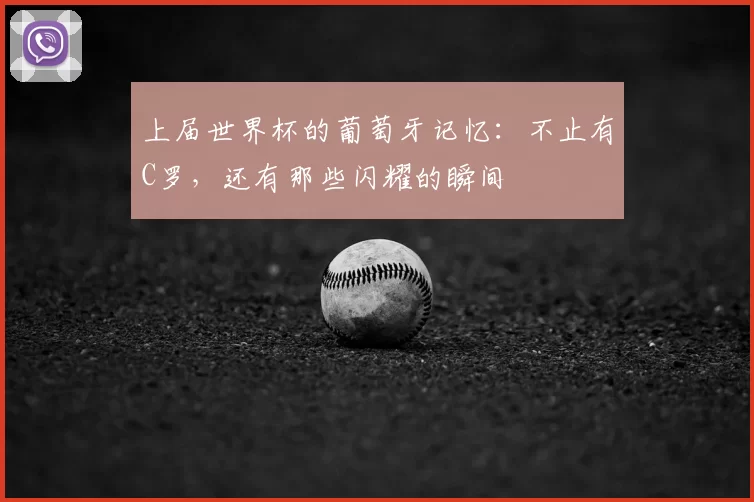 上届世界杯的葡萄牙记忆:不止有C罗,还有那些闪耀的瞬间